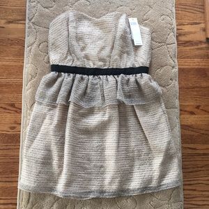 BCBG Strapless Cocktail Dress